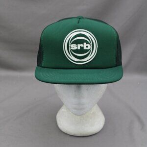 Vintage Patched Trucker Hat - SRB Road Signs - Adult Snapback
